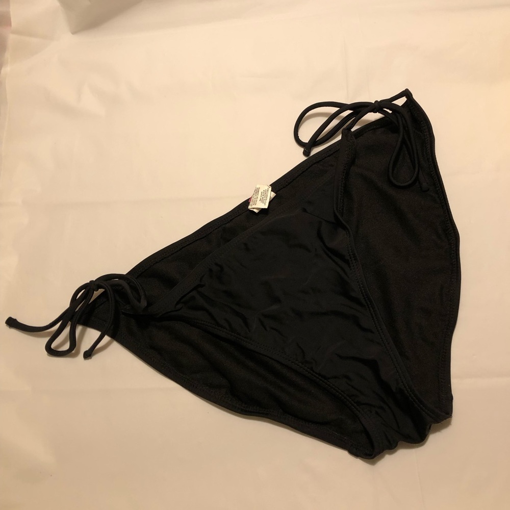 Op black bikini bottom size large